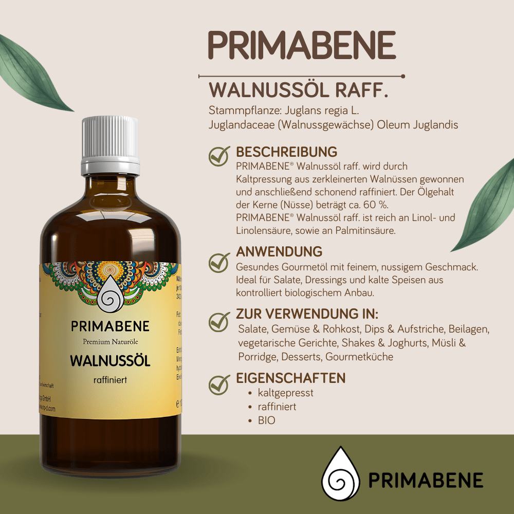 Bild von Walnussöl raff.